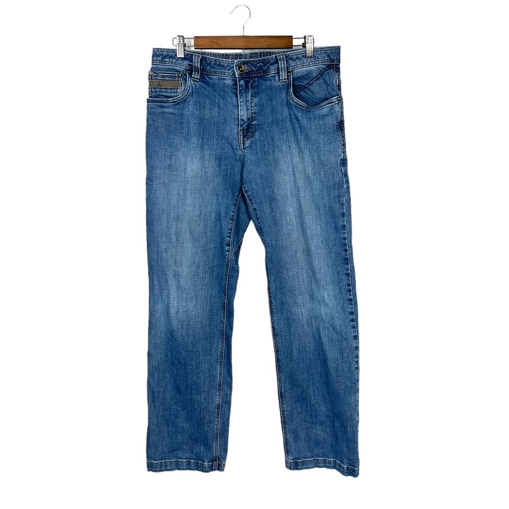 Prana MENS BREATH STRAIGHT MED WASH JEANS